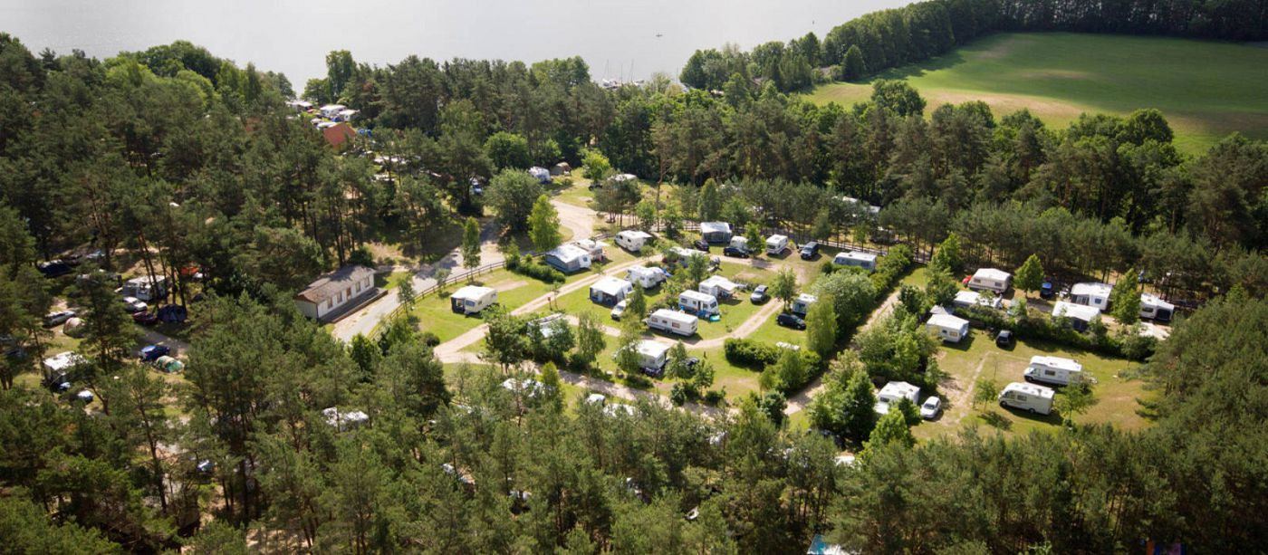 Camping-und Ferienpark Havelberge Platzauschnitt